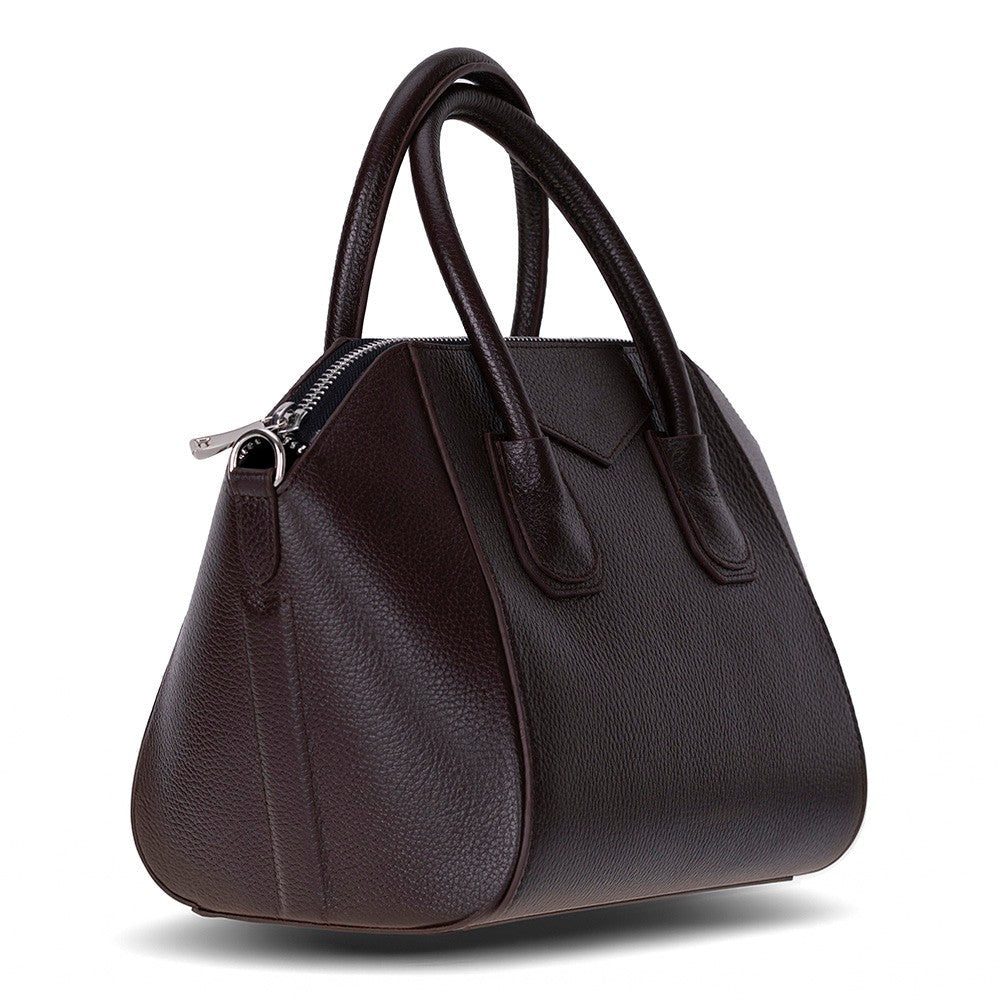 Lorenza Lederhandtasche für Damen, mittelgroß