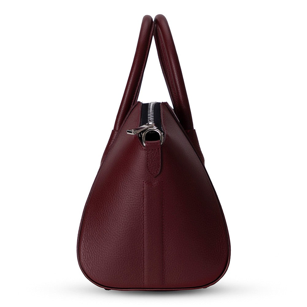 Lorenza Lederhandtasche für Damen, mittelgroß