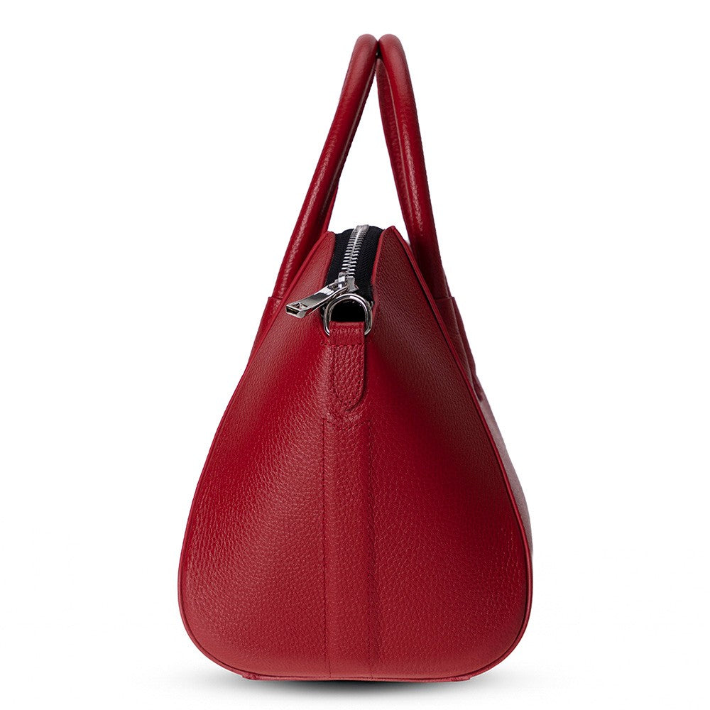 Lorenza Lederhandtasche für Damen, mittelgroß