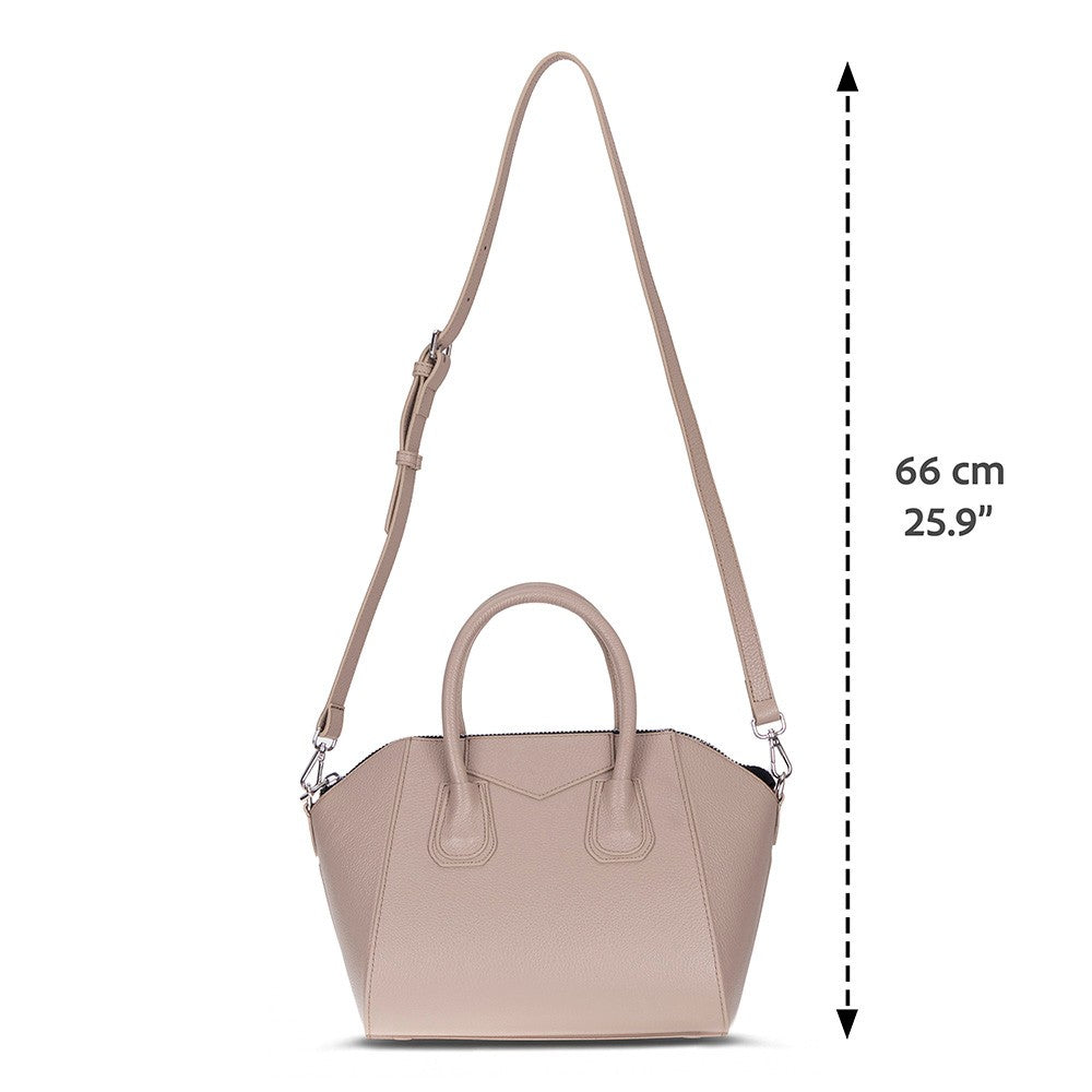 Lorenza Lederhandtasche für Damen, mittelgroß