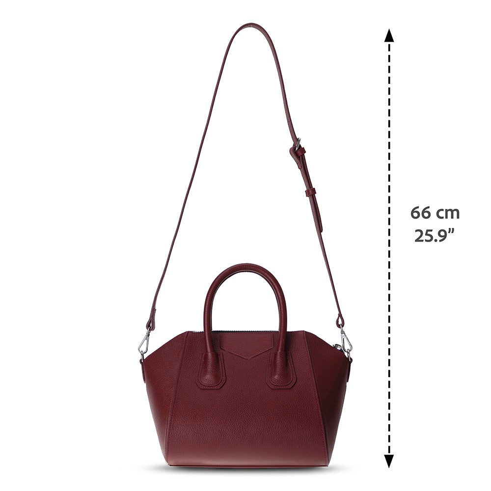 Lorenza Lederhandtasche für Damen, mittelgroß
