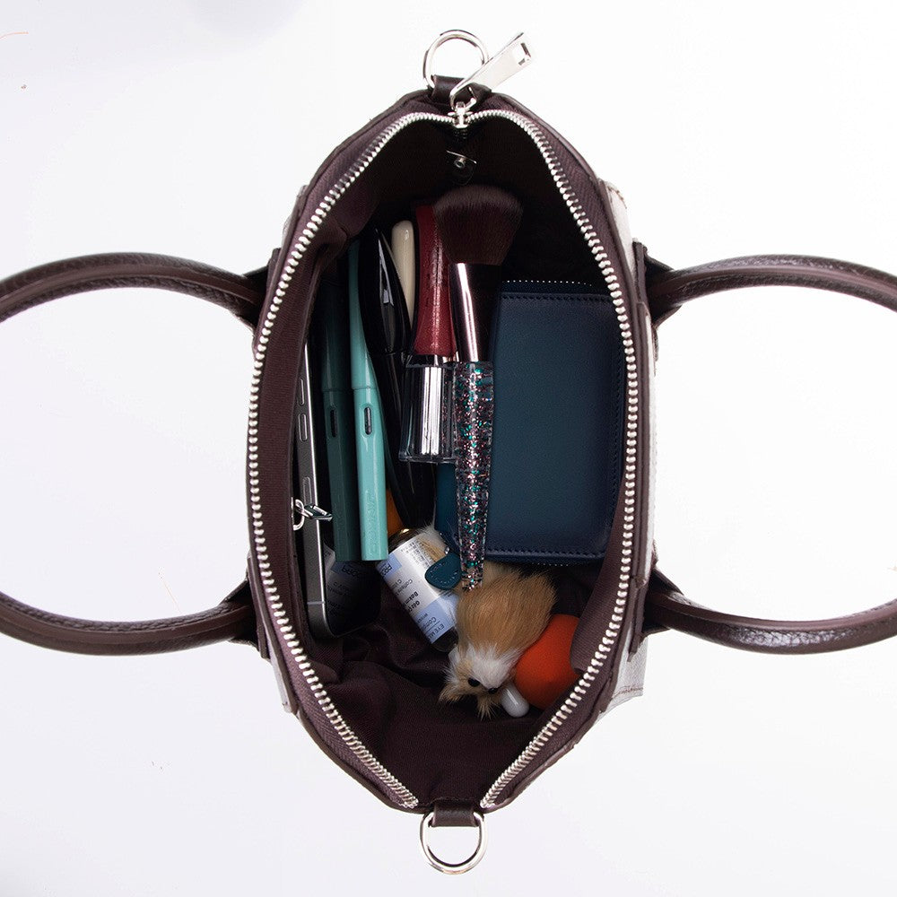 Lorenza Lederhandtasche für Damen, klein