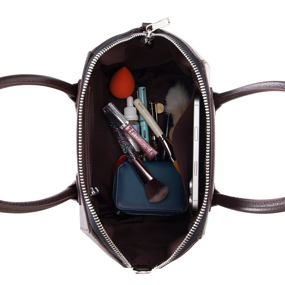 Lorenza Lederhandtasche für Damen, klein