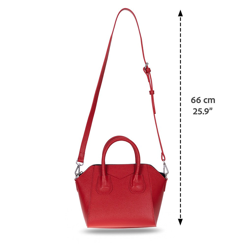 Lorenza Lederhandtasche für Damen, klein