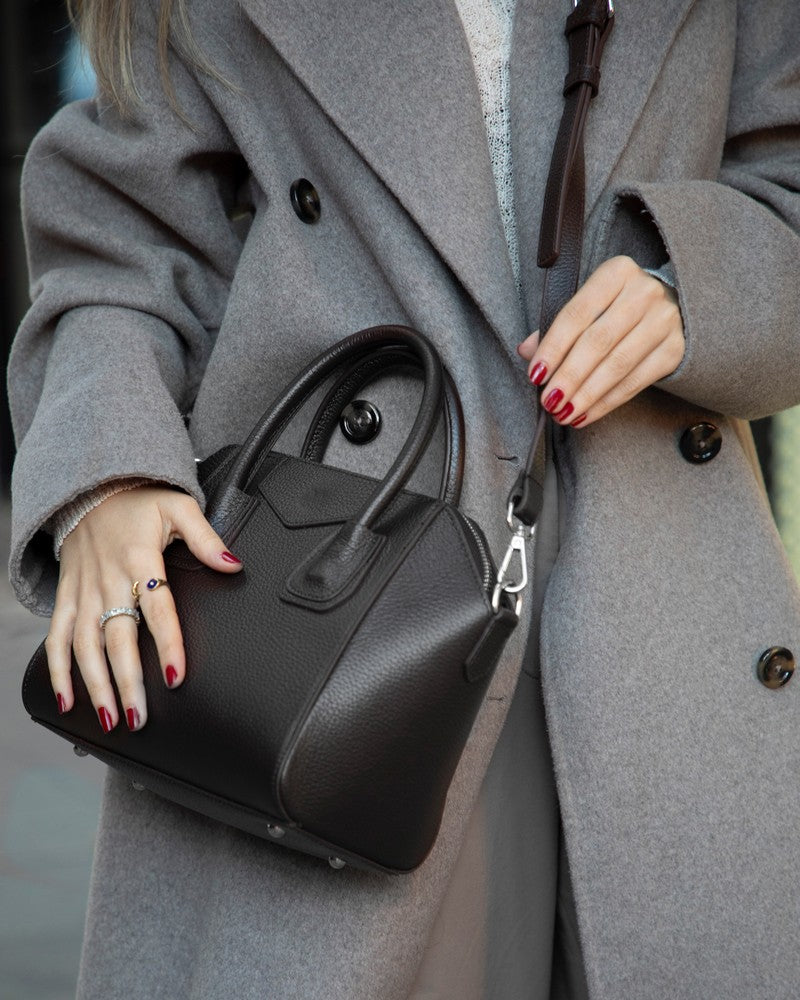 Lorenza Lederhandtasche für Damen, klein