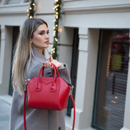 Lorenza Lederhandtasche für Damen, klein