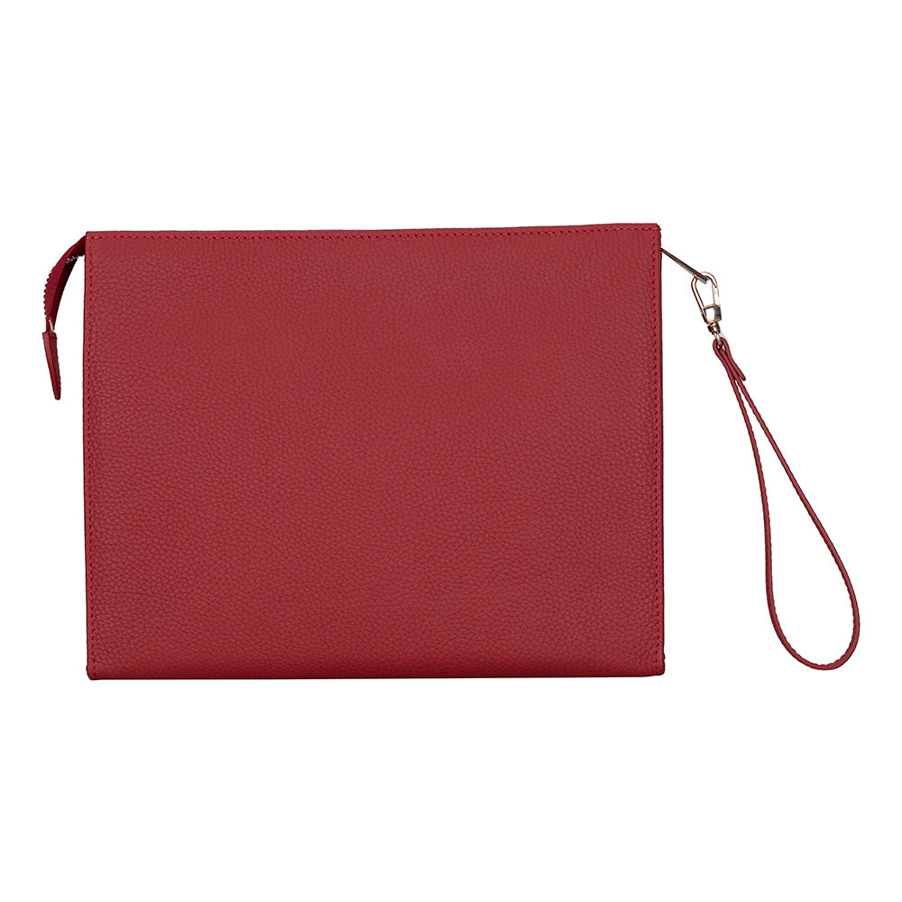 Adorn Genuine Leather Women's Wristlet Pouch & Clutch Bag