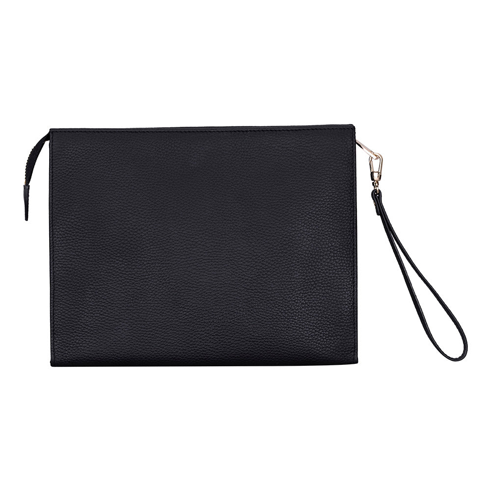Adorn Genuine Leather Women's Wristlet Pouch & Clutch Bag