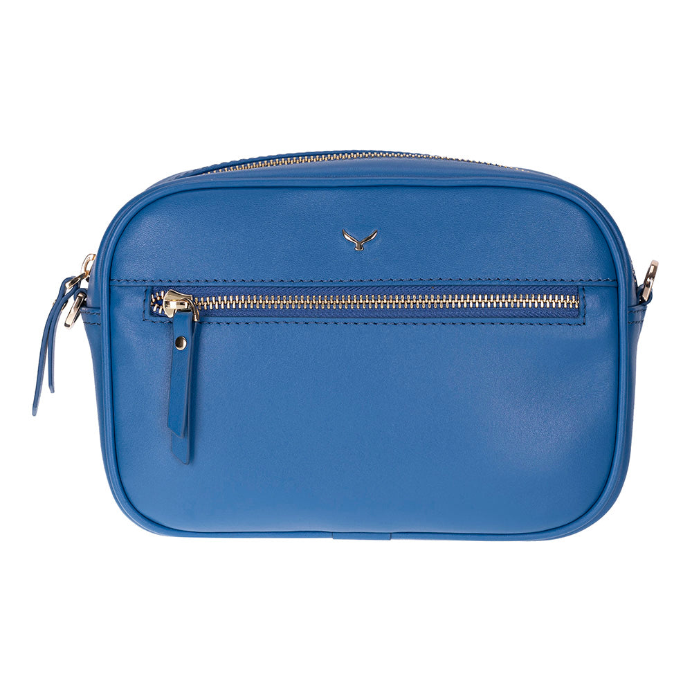 Smaragdgrüne Leder-Damentasche