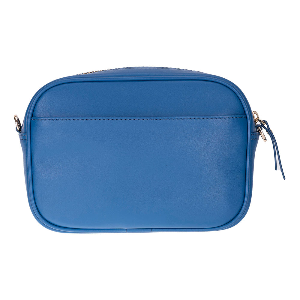 Smaragdgrüne Leder-Damentasche