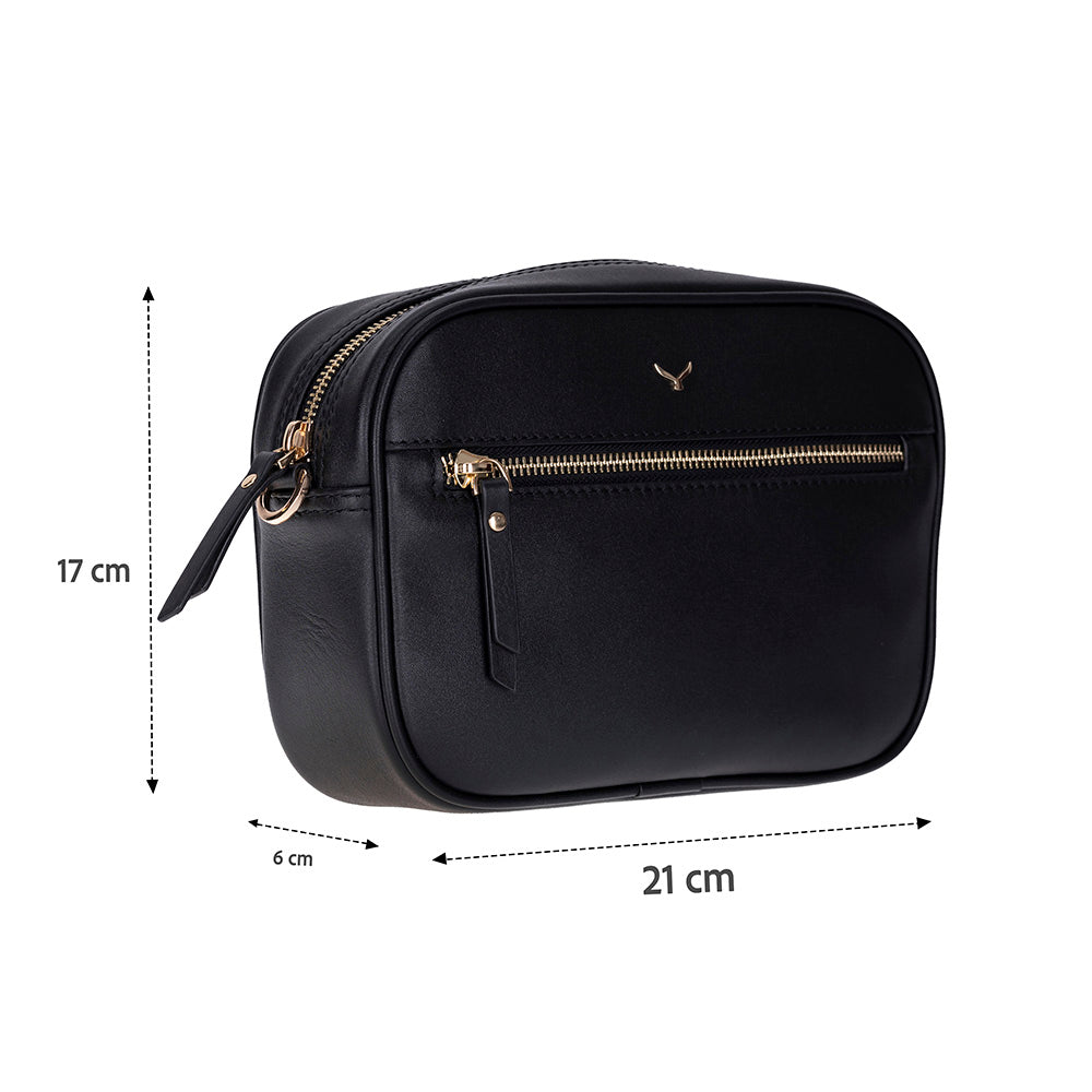 Smaragdgrüne Leder-Damentasche