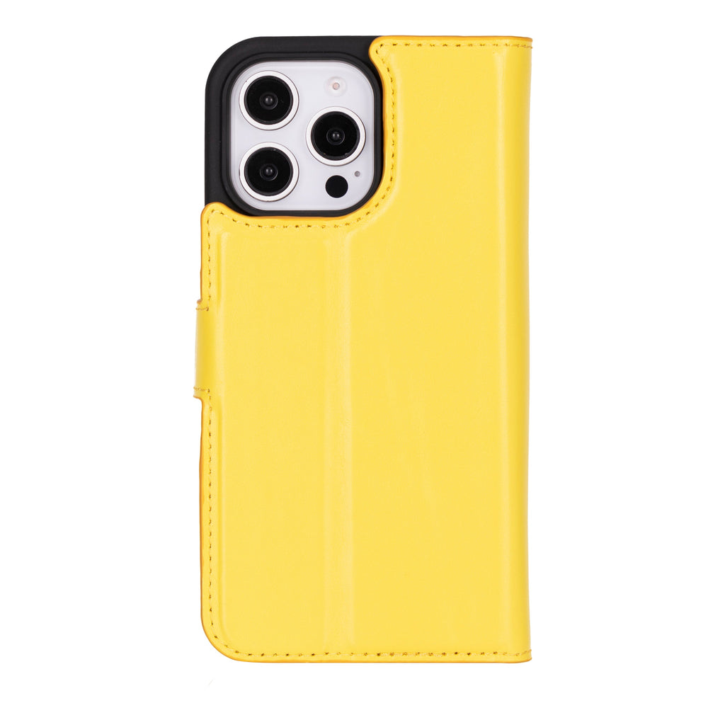 Genuine Leather Detachable  iphone 16 Case