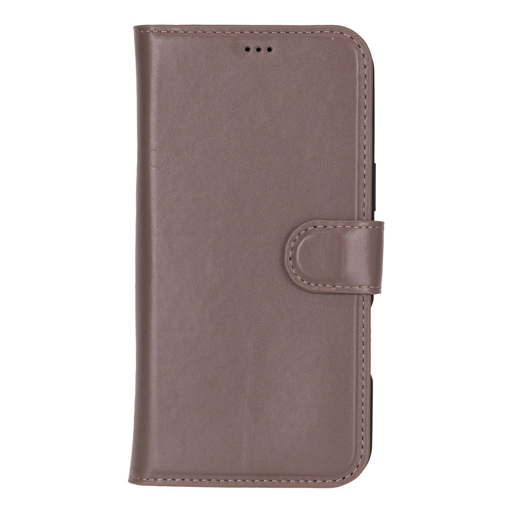 Genuine Leather Detachable  iphone 16 Case