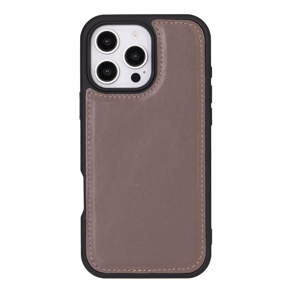 Genuine Leather Detachable  iphone 16 Case