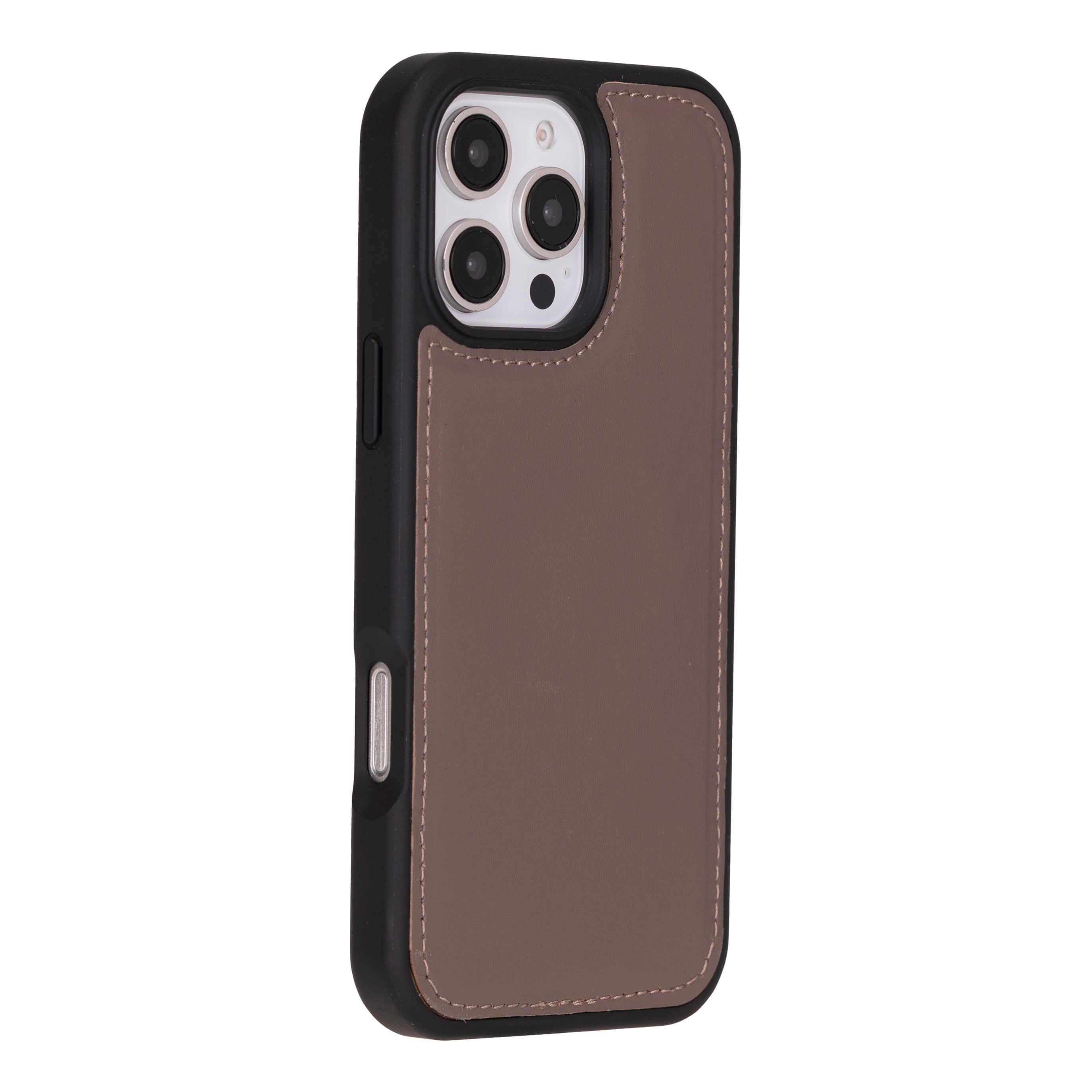 Genuine Leather Detachable  iphone 16 Case