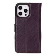 Genuine Leather Detachable  iphone 16 Case