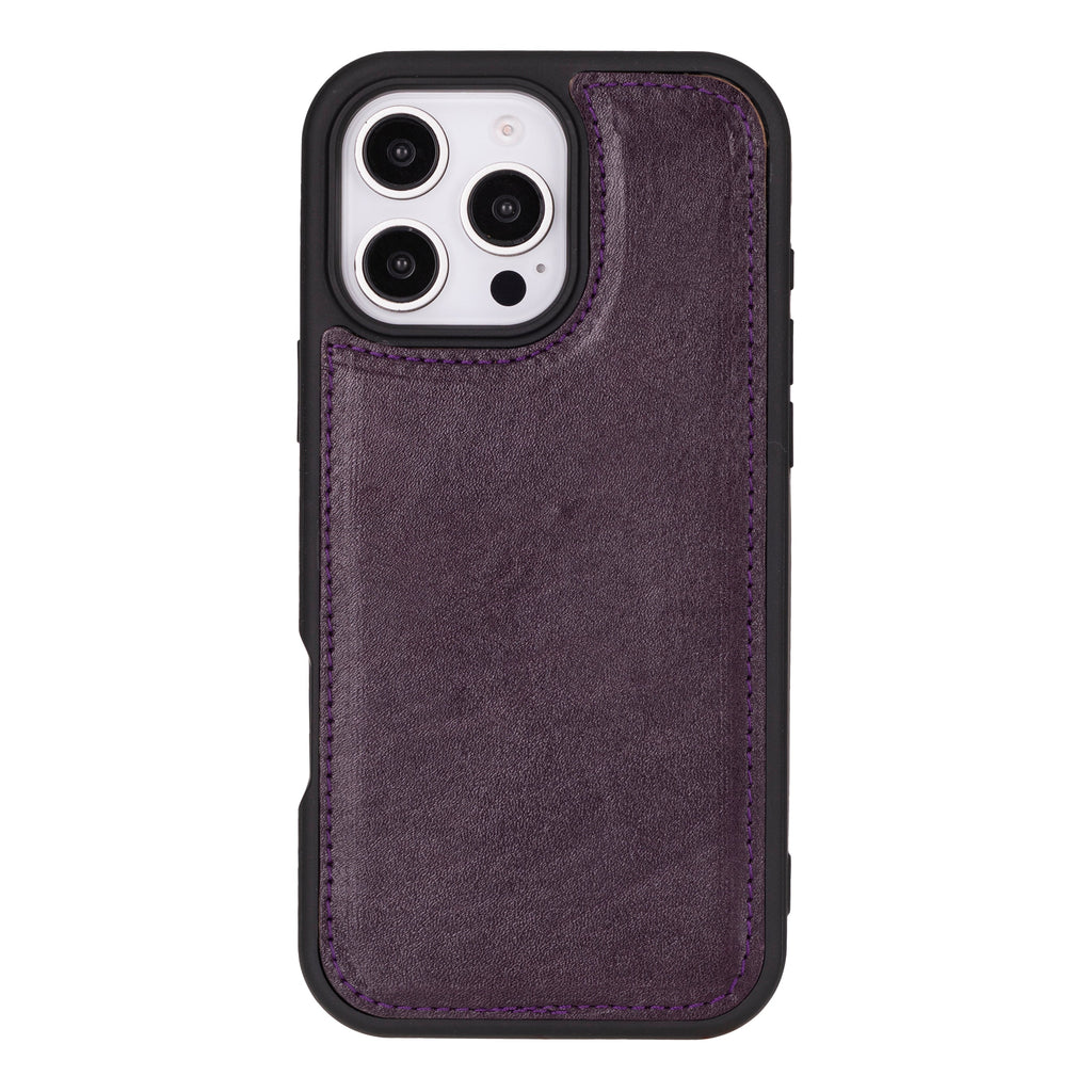 Genuine Leather Detachable  iphone 16 Case