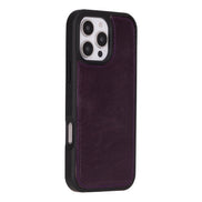 Genuine Leather Detachable  iphone 16 Case