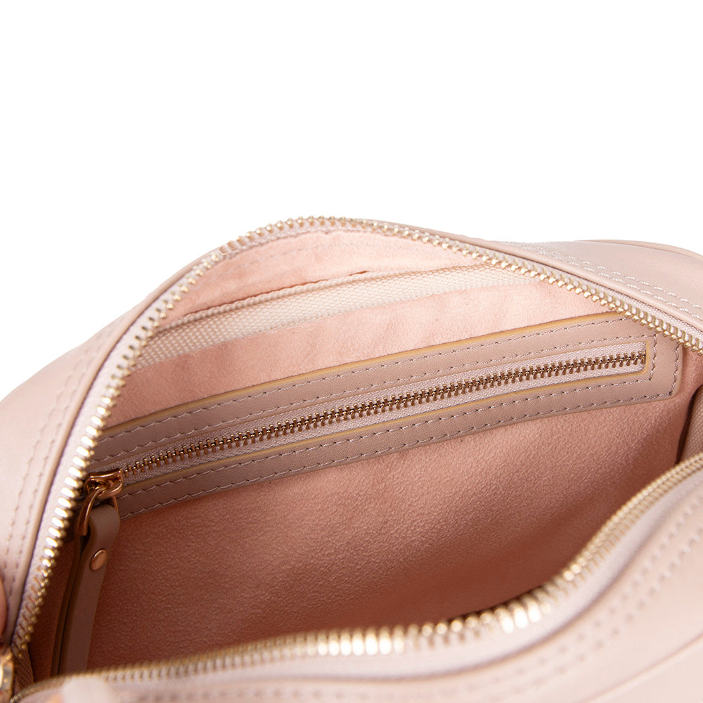 Smaragdgrüne Leder-Damentasche