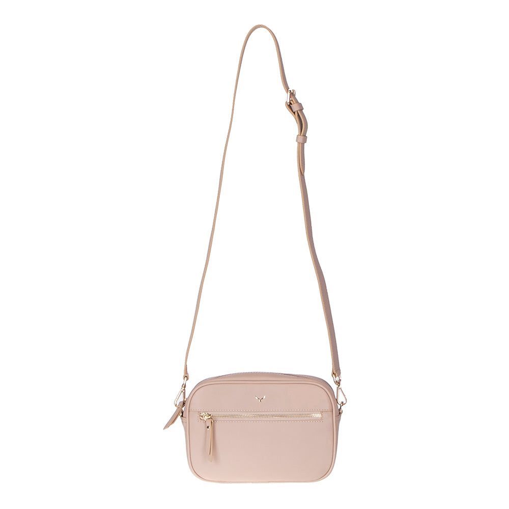 Smaragdgrüne Leder-Damentasche