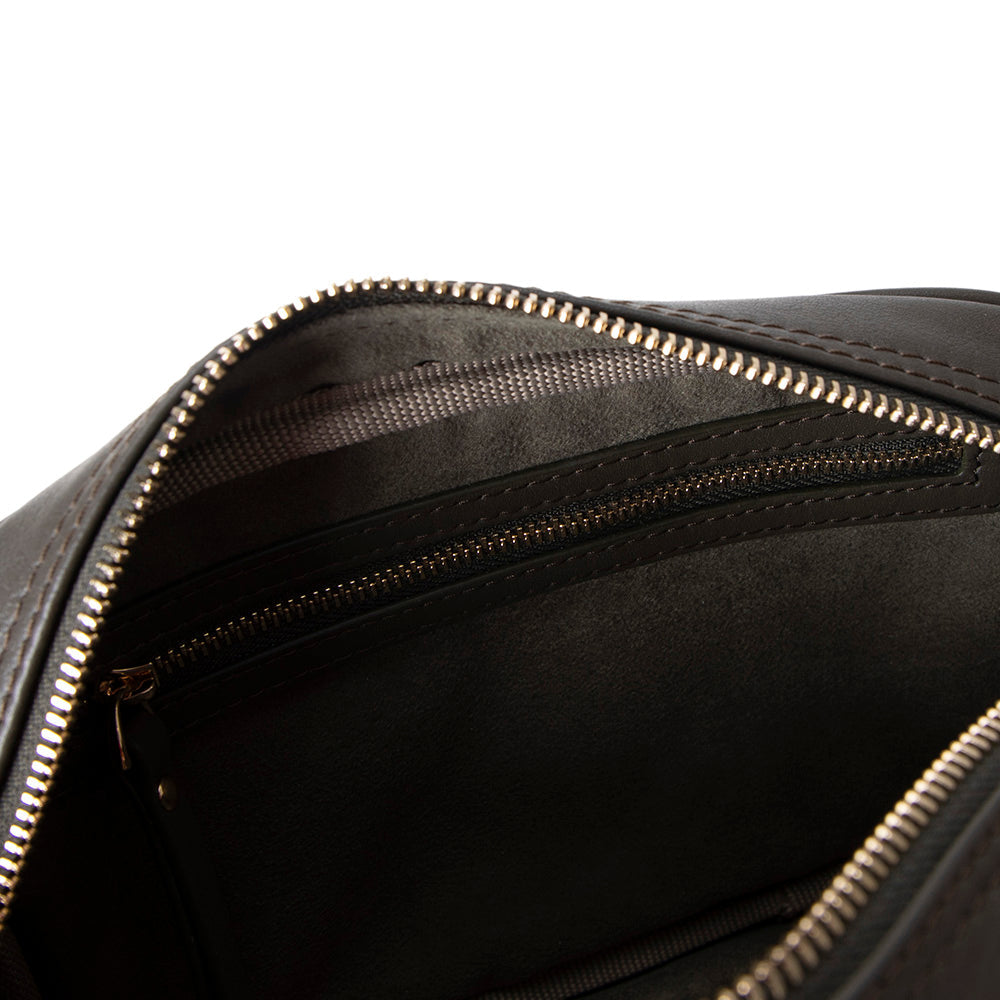 Smaragdgrüne Leder-Damentasche