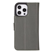 Genuine Leather Detachable  iphone 16 Case