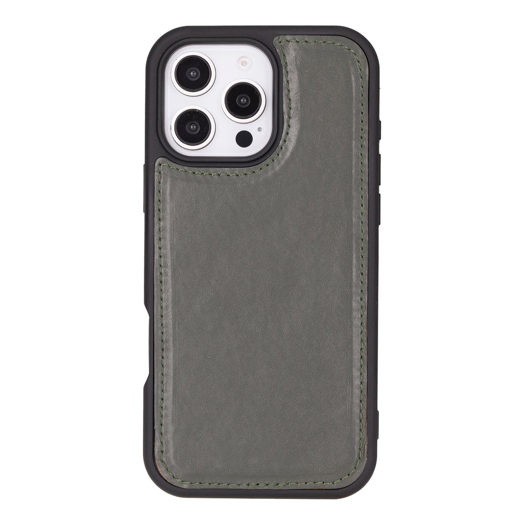 Genuine Leather Detachable  iphone 16 Case