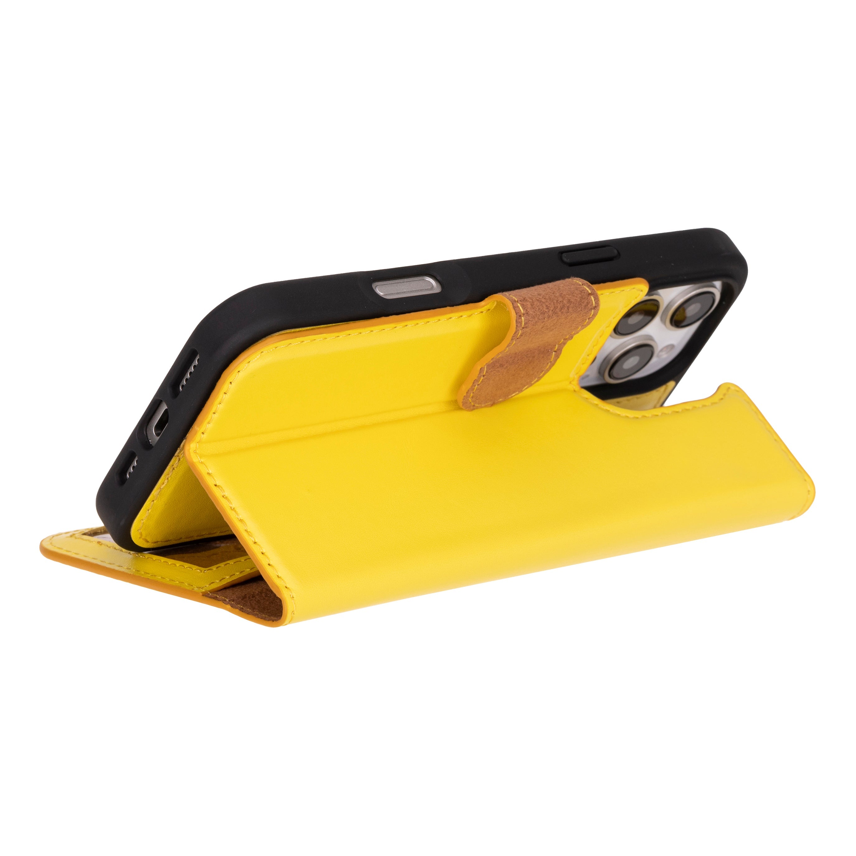 Magisches abnehmbares Echtlederetui