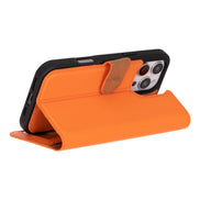 Genuine Leather Detachable  iphone 16 Case