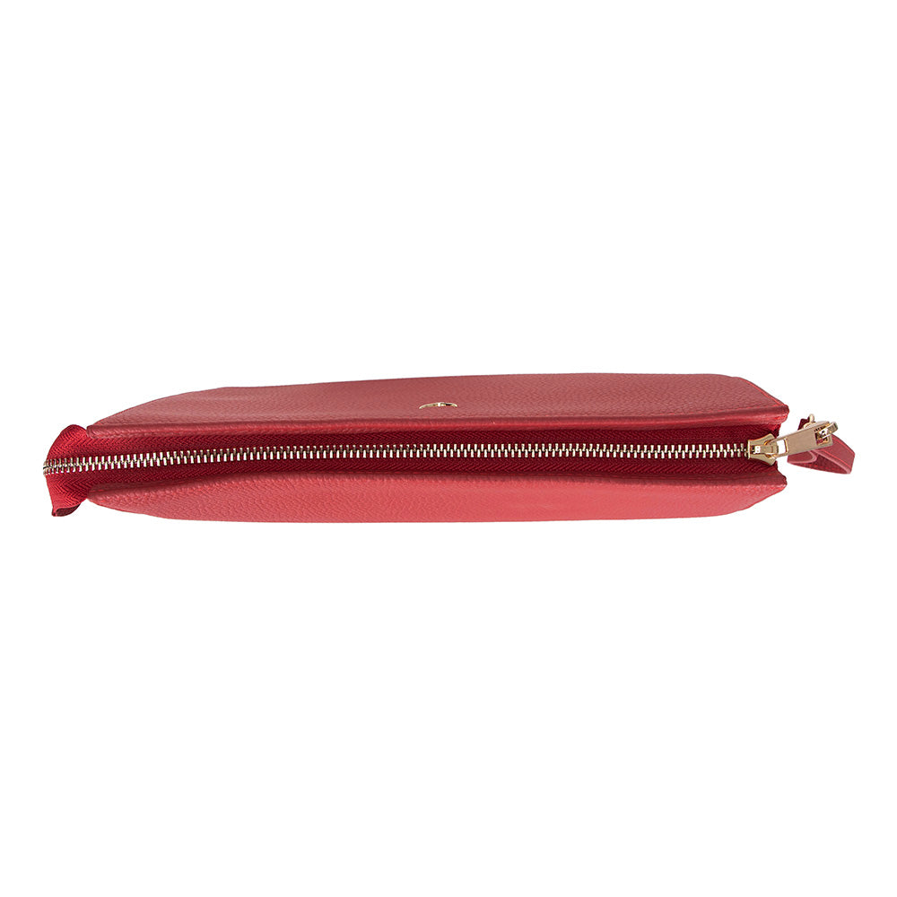 Adorn Genuine Leather Women's Wristlet Pouch & Clutch Bag