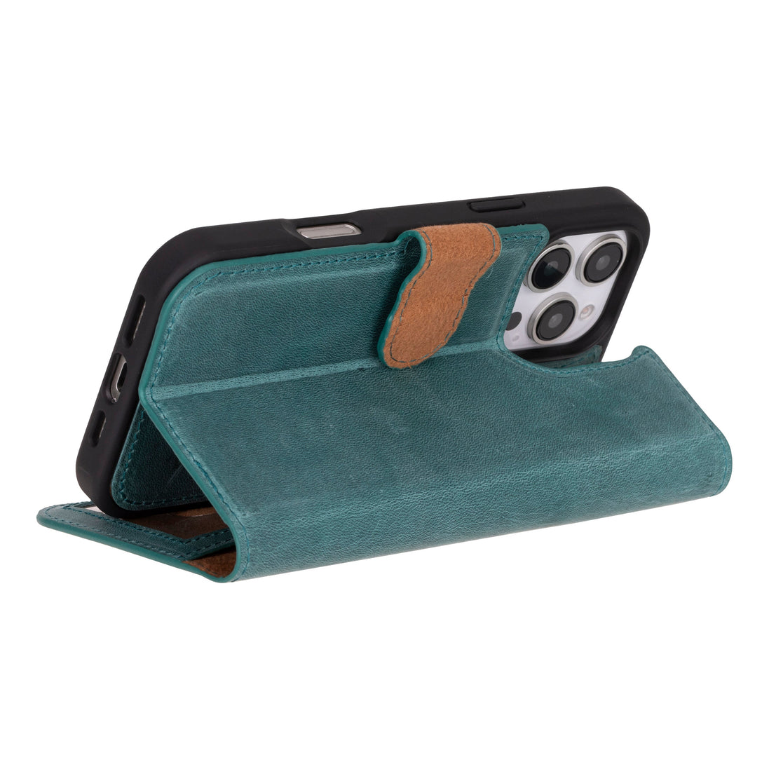 Magisches abnehmbares Echtlederetui