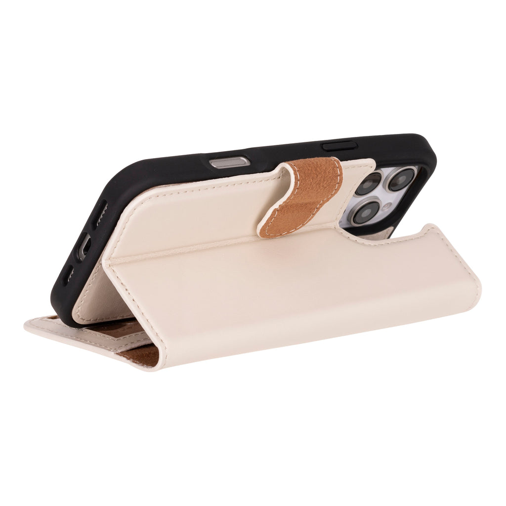Genuine Leather Detachable  iphone 16 Case