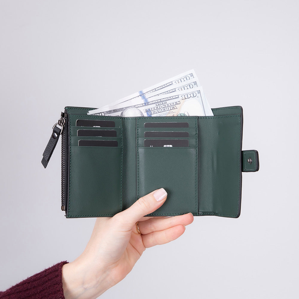 Elba Damen-Geldbörse aus Leder