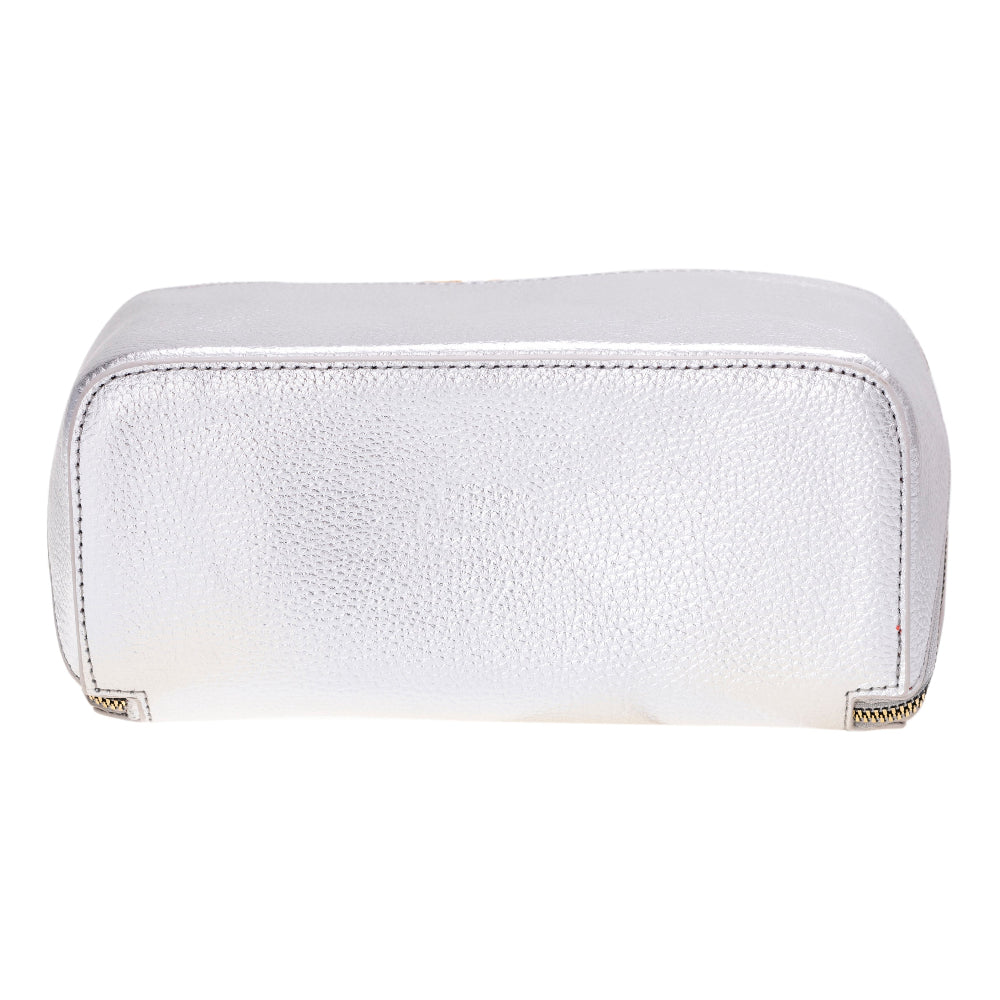 Ella Genuine Leather Cosmetic Bag - Luxury Toiletry Bag for Women & Men
