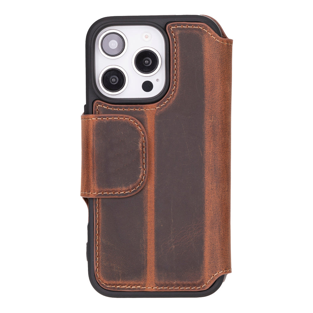 Firenze I Phone 16 Pro Leather Folio Case