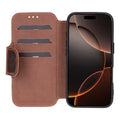 Firenze I Phone 16 Pro Leather Folio Case
