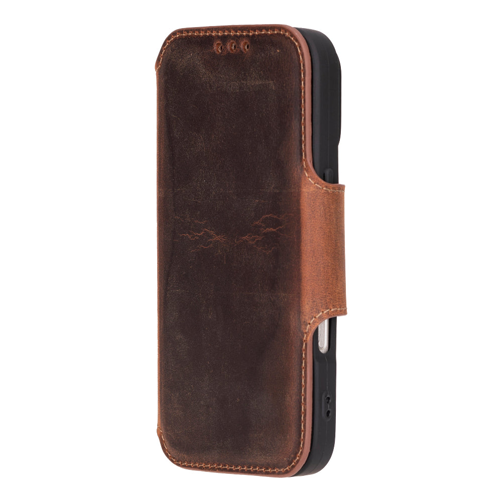 Firenze I Phone 16 Pro Max Leather Folio Case