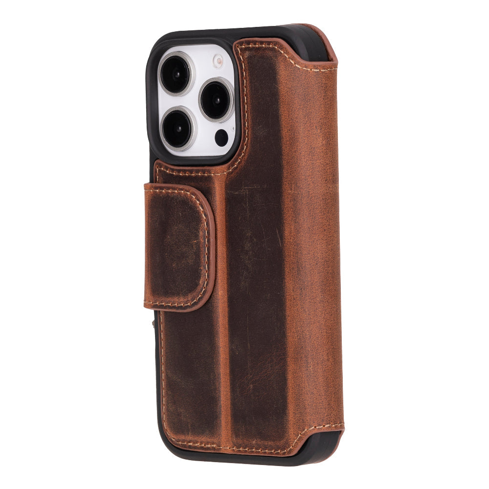 Firenze I Phone 16 Pro Max Leather Folio Case