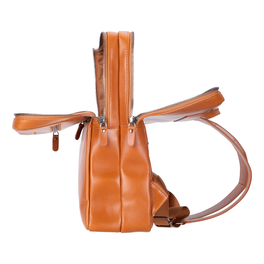 Lederrucksack „Verstecktes Schloss“