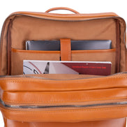 Lederrucksack „Verstecktes Schloss“