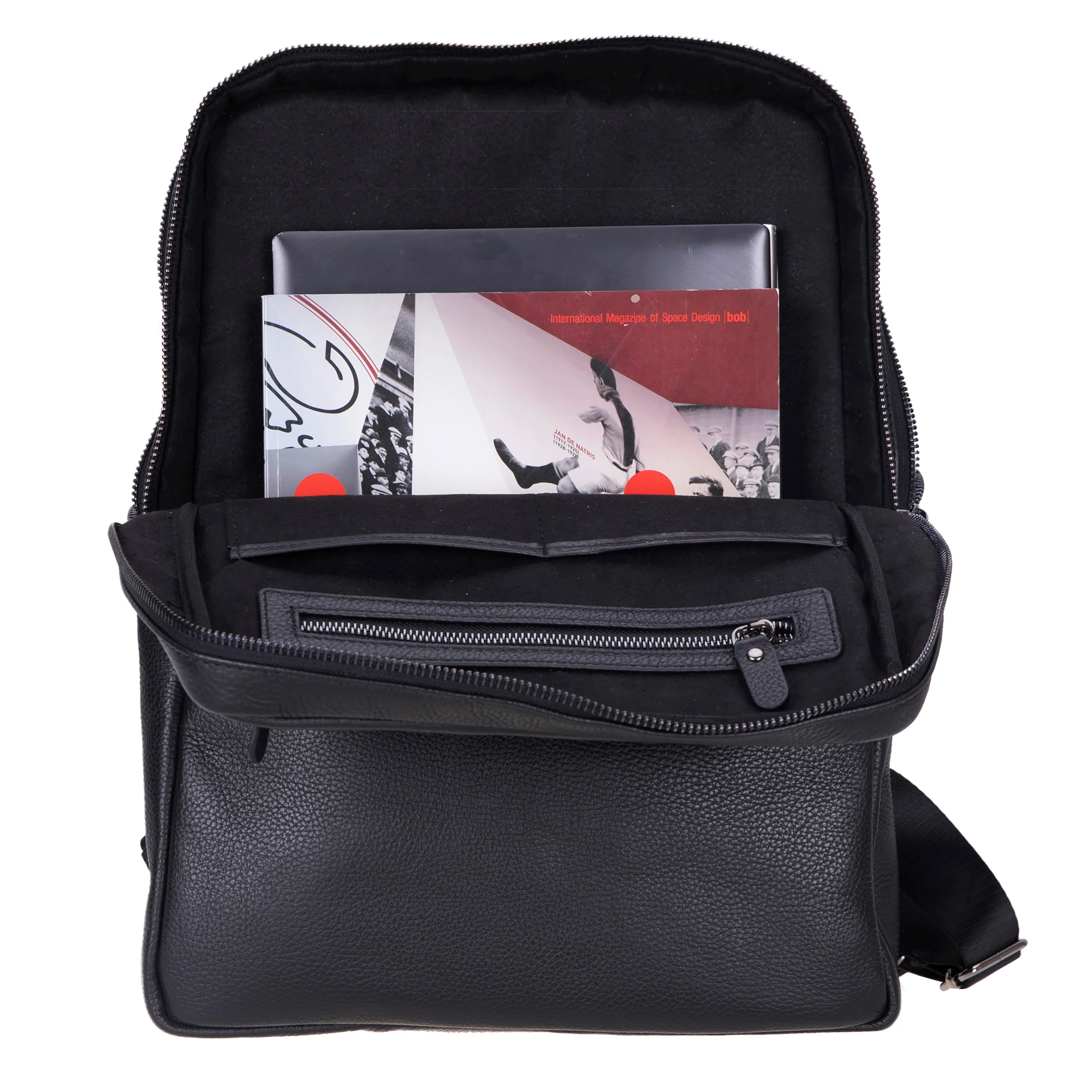 Lederrucksack „Verstecktes Schloss“