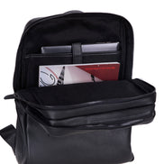 Lederrucksack „Verstecktes Schloss“