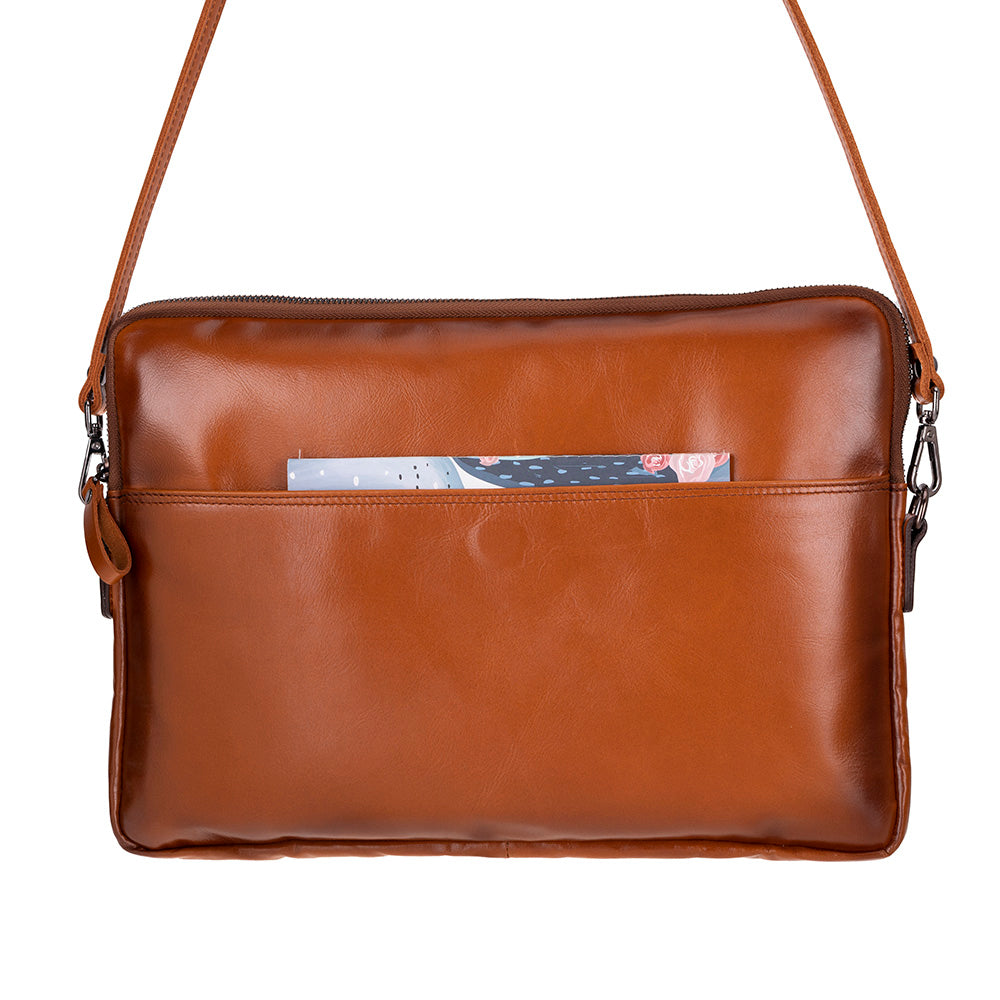 Leeds Slim Leder-Laptop-/Tablet-Hülle