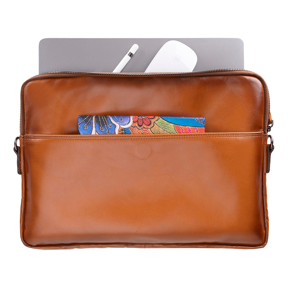 Leeds Slim Leder-Laptop-/Tablet-Hülle