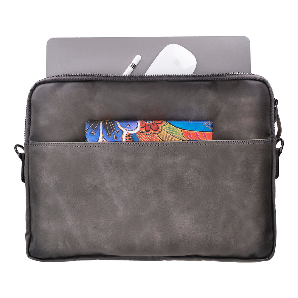 Leeds Slim Leder-Laptop-/Tablet-Hülle
