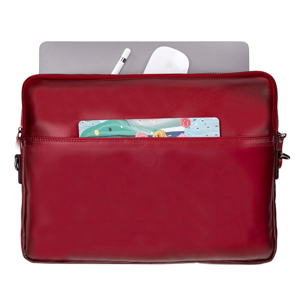 Leeds Slim Leder-Laptop-/Tablet-Hülle
