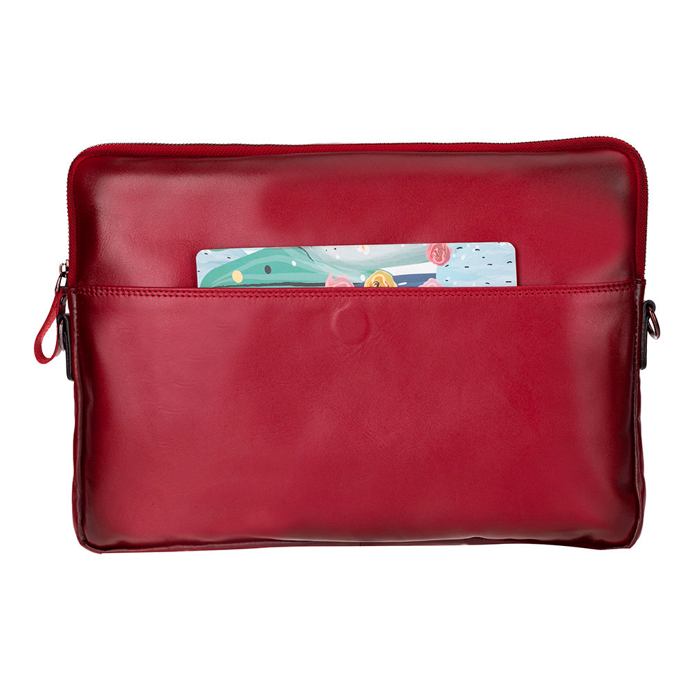 Leeds Slim Leder-Laptop-/Tablet-Hülle