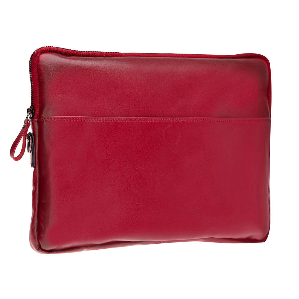 Leeds Slim Leather Laptop / Tablet Sleeve