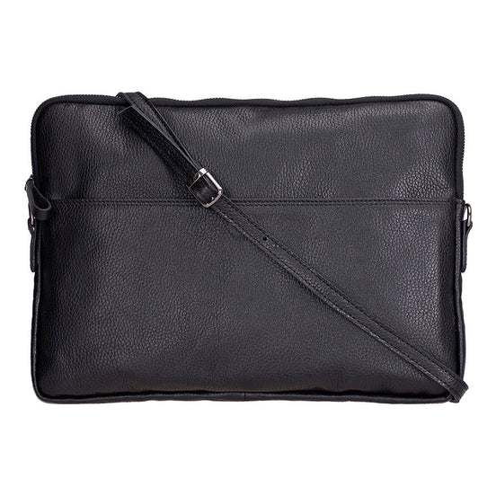 Leeds Slim Leather Laptop / Tablet Sleeve