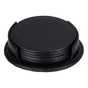 Divine Cup Leather Coaster Set